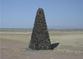 Punto deflagraci�n Trinity. Alamogordo