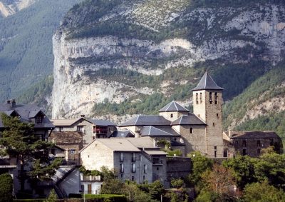 Torla. A la entrada del valle de Ordesa.