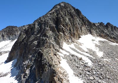 Pico de Aneto desde la Cresta de Llosás.